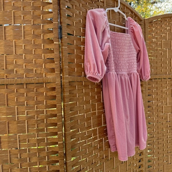 Toddler Girl 5T (1 is XS 4/5) Winter Dress Bundle Green / Pink / Purple - Picture 12 of 14